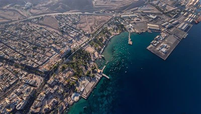 چین سے اردن تک سمندری مال بردار